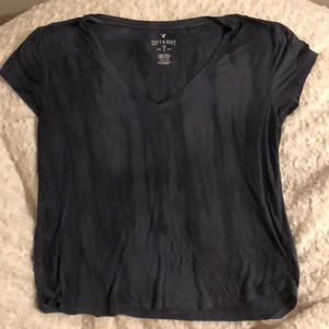 American Eagle blue tie dye T-shirt